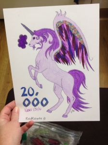 Nedra Herrick Colors #20000 redrewts unicorn pegasus